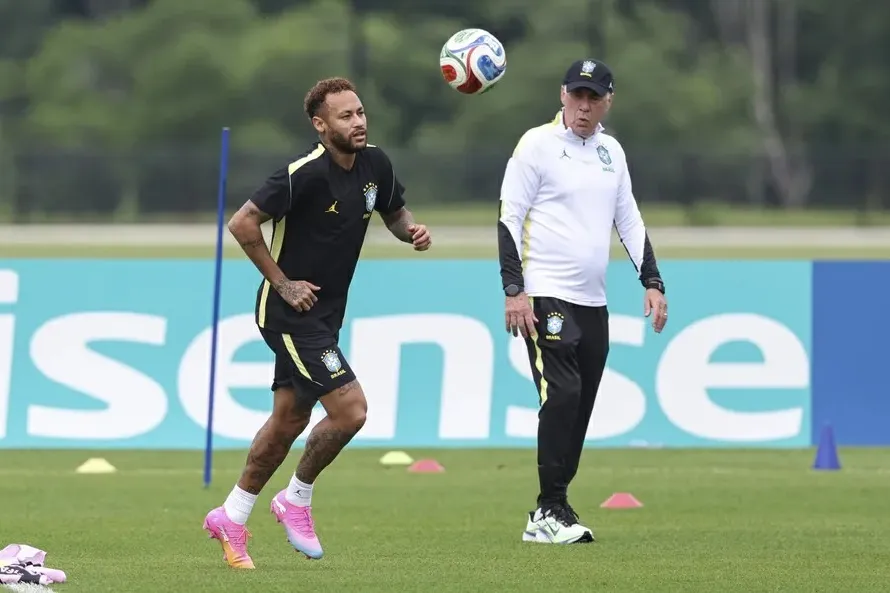 Neymar se acerca a su regreso con Brasil en el Mundial