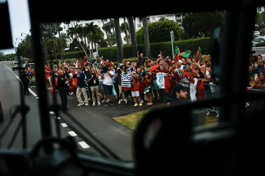 El 7 de Cristiano Ronaldo invade Houston