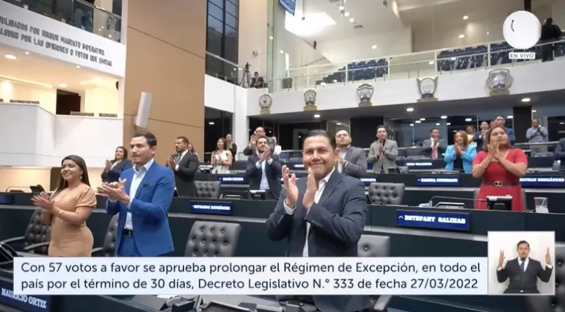 Asamblea aprueba 52ª prórroga del régimen de excepción, Vamos pide que se aplique sin margen de error