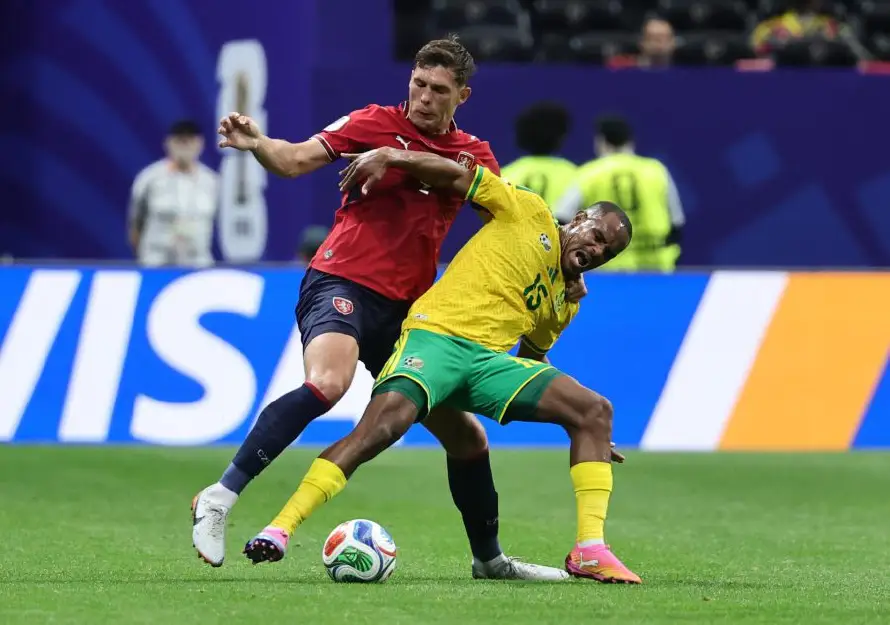 República Checa empata 1-1 ante Sudáfrica y complican sus opciones mundialistas
