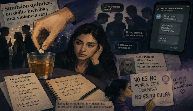 La academia de violación antes de Internet: sumisión química en los 2000