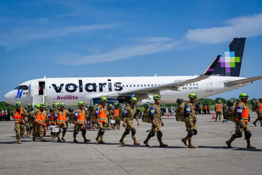 Parte el primer contingente de rescatistas salvadoreños hacia Venezuela