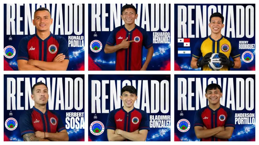 Cacahuatique confirma la renovación de seis jugadores para el Apertura 2026