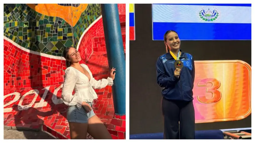 Karateca Gabriella Izaguirre conquista bronce en Brasil y aprovecha para recorrer la icónica Escalera de Selarón
