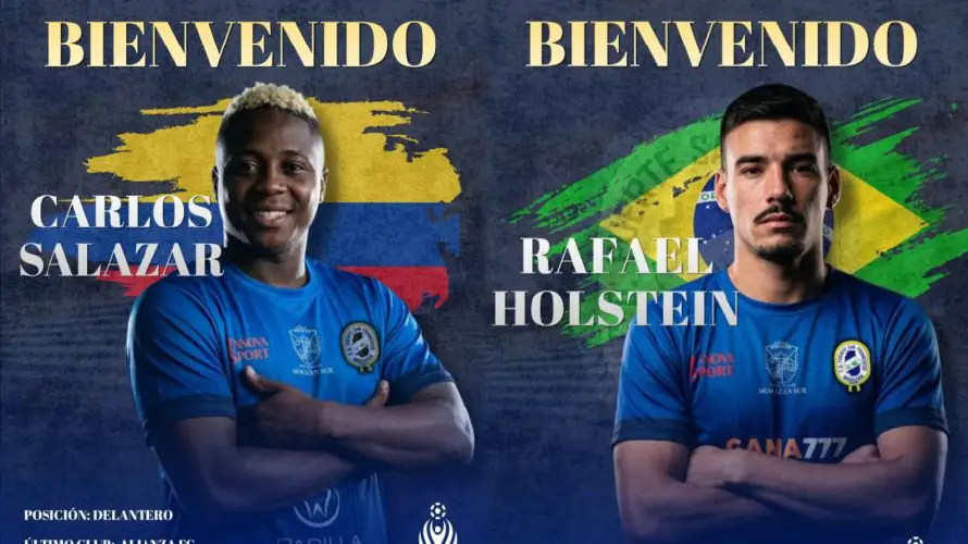Fuerte San Francisco ficha al colombiano Carlos Salazar y al brasileño Rafael Holstein