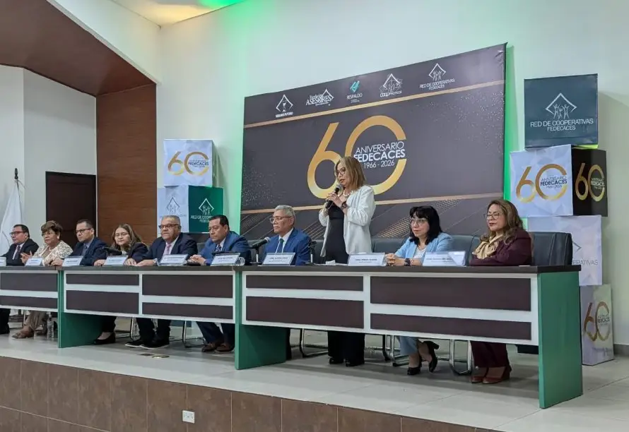 Corporación FEDECACES celebra 60 años impulsando el cooperativismo y la inclusión financiera en El Salvador