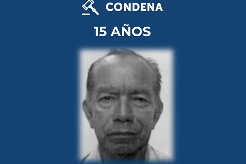 Adulto mayor es condenado a 15 años de prisión por homicidio en Santa Ana