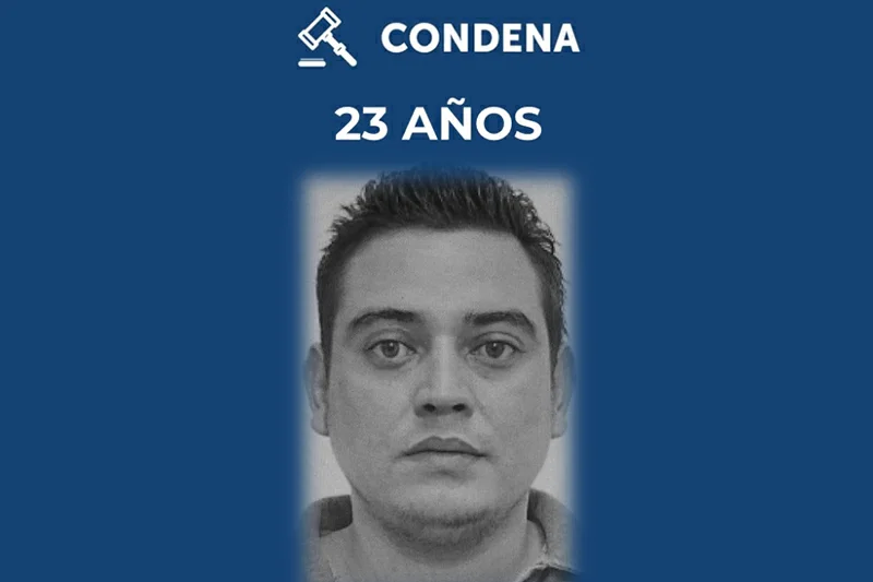 Sentencian a 23 años de cárcel a hombre que asesinó a su empleador en Ciudad Arce