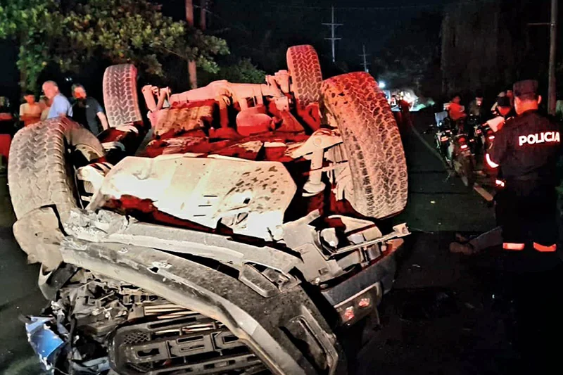 Capturan a conductor que provocó accidente que dejó dos fallecidos en Santa Ana