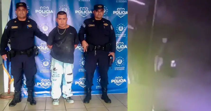 PNC reporta captura de joven por hurto de motocicleta grabado en cámara de videovigilancia