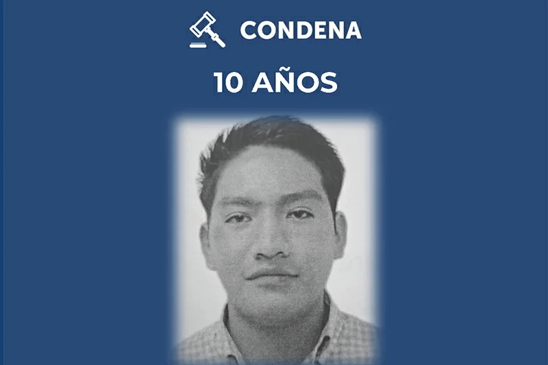 Condenan a 10 años de prisión a hombre por homicidio agravado cometido en Panchimalco