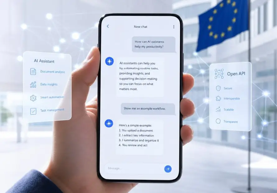 Comisión Europea exige a WhatsApp permitir acceso a asistentes de IA de la competencia