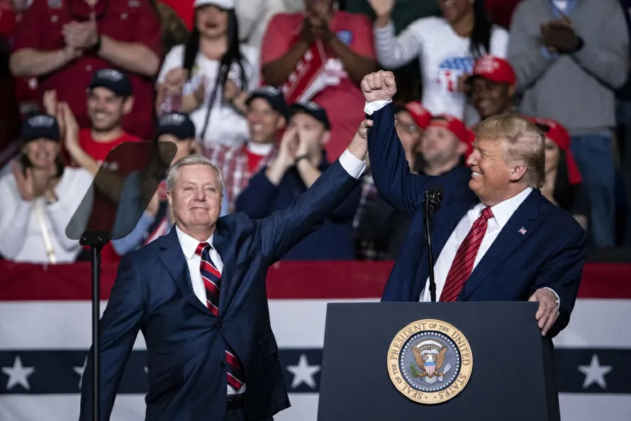 Muere a los 71 años Lindsey Graham, 'halcón' republicano y uno de los grandes aliados de Donald Trump