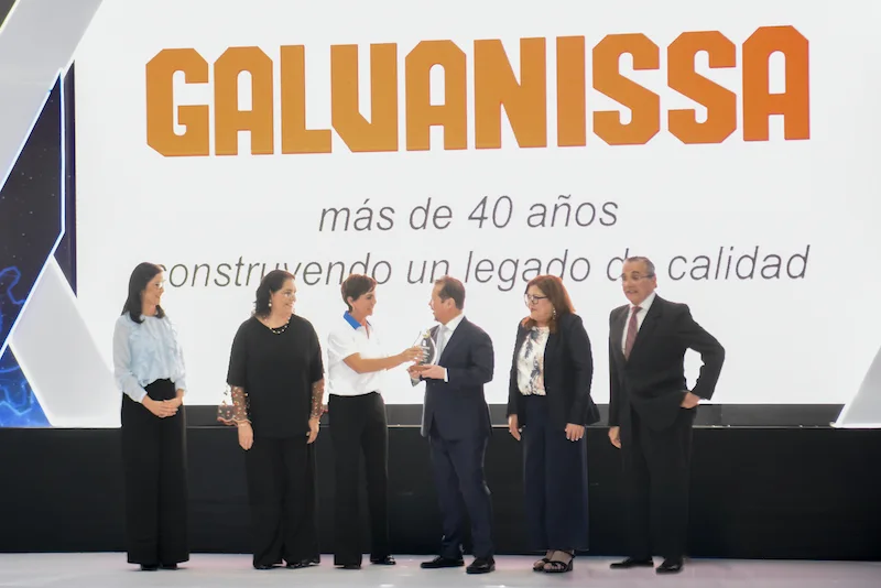 Galvanissa reafirma su liderazgo al ser reconocida como el mayor exportador de Metal Mecánica y la empresa más dinámica del sector industrial de El Salvador