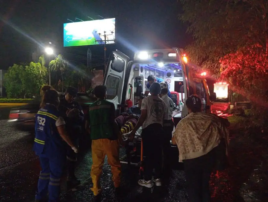 Al menos cinco motociclistas resultaron lesionados en racha de accidentes de tránsito en las últimas horas
