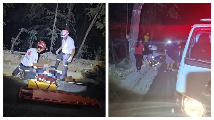 Racha de accidentes vehiculares deja al menos ocho personas lesionadas