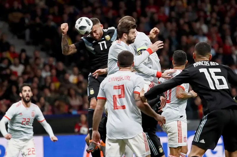 El único duelo mundialista entre Argentina y España ocurrió hace 60 años