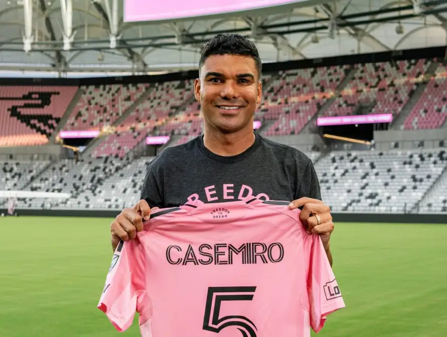 El Inter Miami anuncia el fichaje de Casemiro hasta mayo de 2027