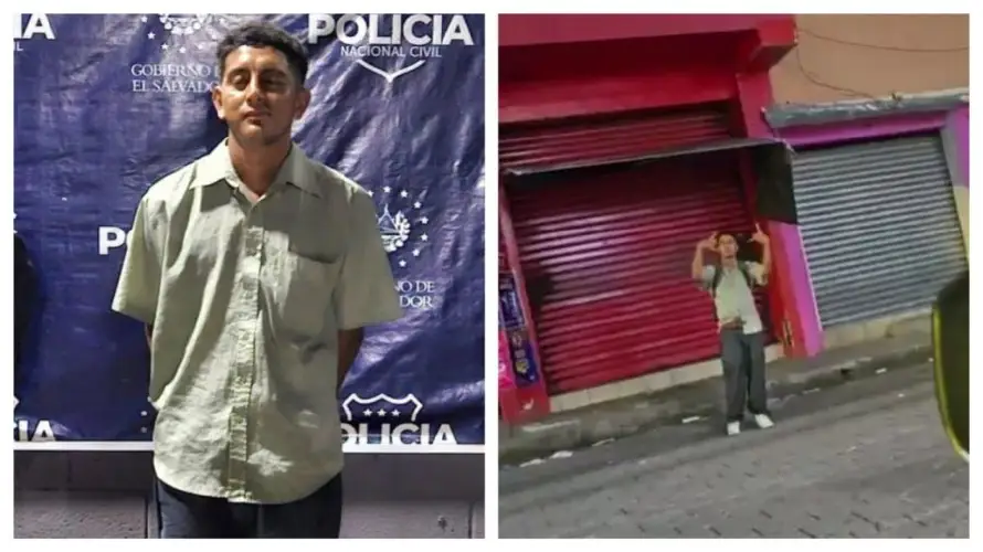Arrestan a un joven captado en video haciendo señales alusivas a pandillas en Sonsonate