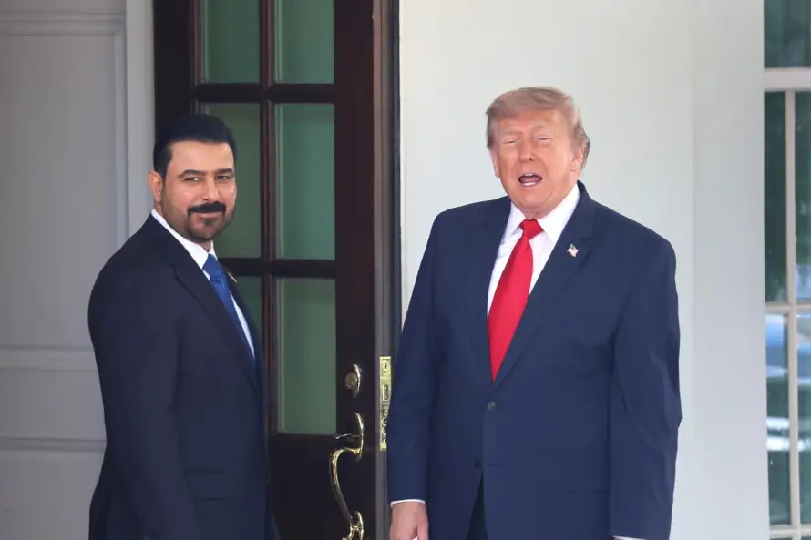 Trump ensalza al primer ministro iraquí en la Casa Blanca en plena escalada con Irán