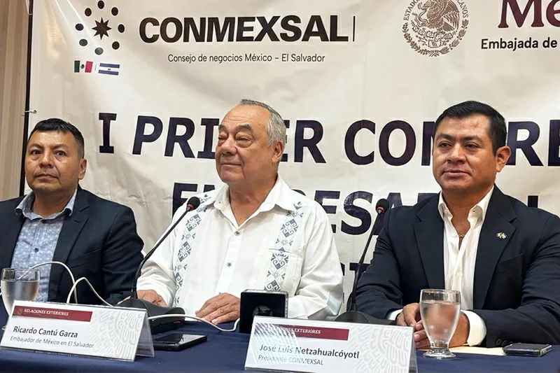 Empresarios de México y El Salvador explorarán oportunidades de negocios en congreso binacional