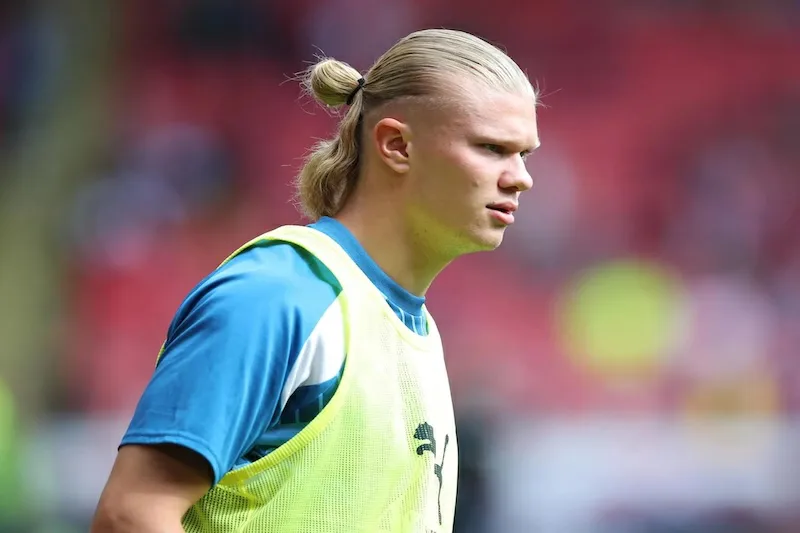 Erling Haaland convierte su peinado en un exitoso negocio mundial