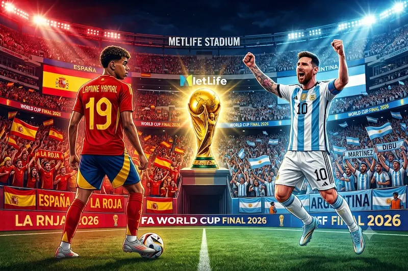 España y Argentina disputan la final del Mundial 2026 para definir la hegemonía del fútbol del siglo XXI
