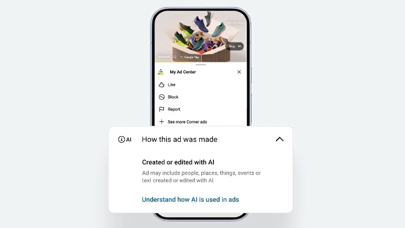 Los anuncios de Google indicarán si han sido creados con inteligencia artificial