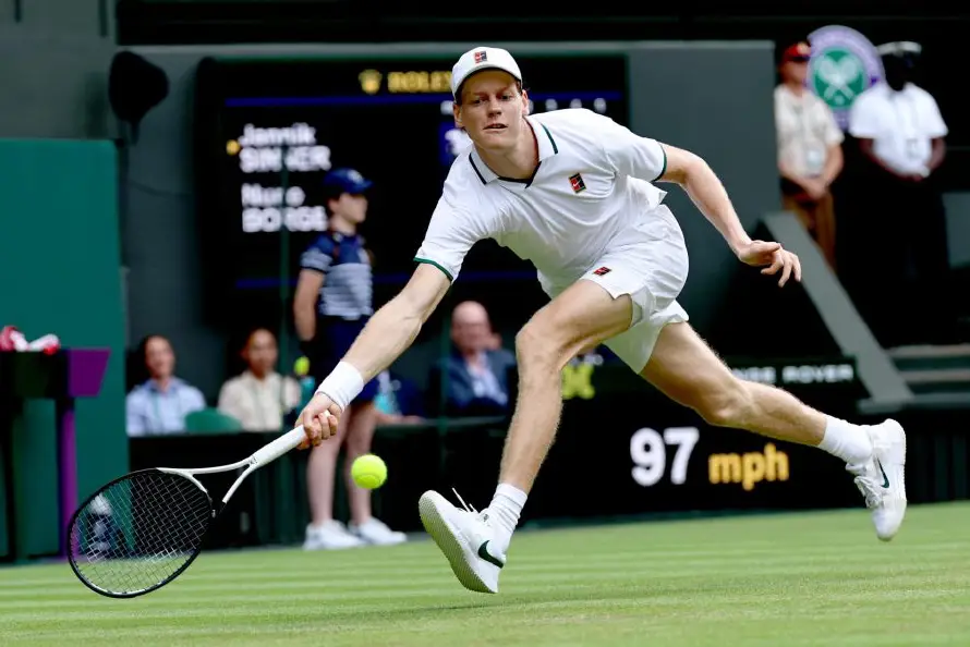 Jannik Sinner avanza a tercera ronda de Wimbledon tras vencer a Nuno Borges