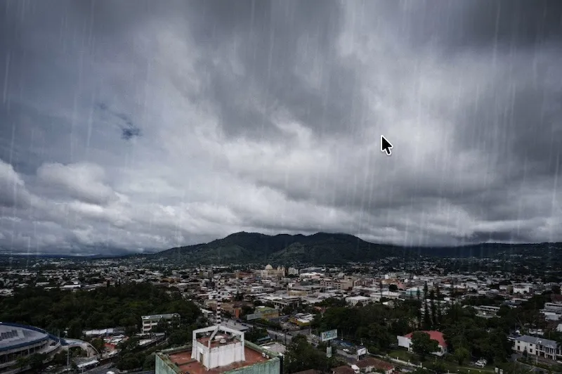 Lluvias y tormentas marcarán la tarde y noche de este miércoles