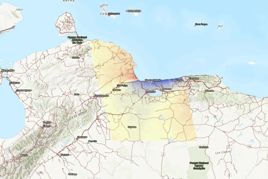 La NASA revela que la superficie terrestre se desplazó después de los terremotos de Venezuela