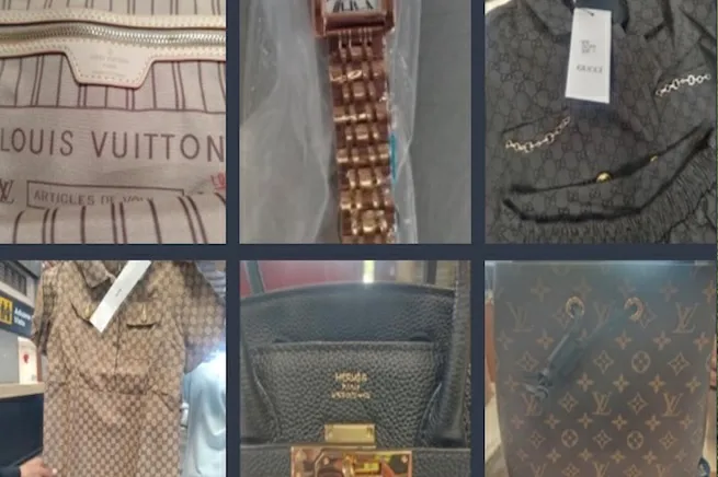 Aduanas alerta por importación de 438 productos de marcas de lujo presuntamente falsificadas