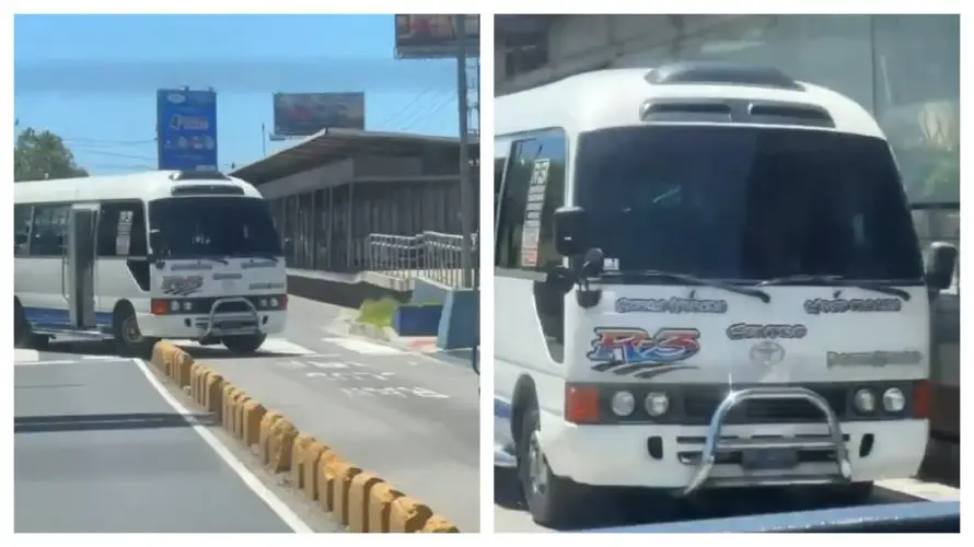 Multan con $200 a conductor de microbús que invadió el carril segregado del bulevar del Ejército