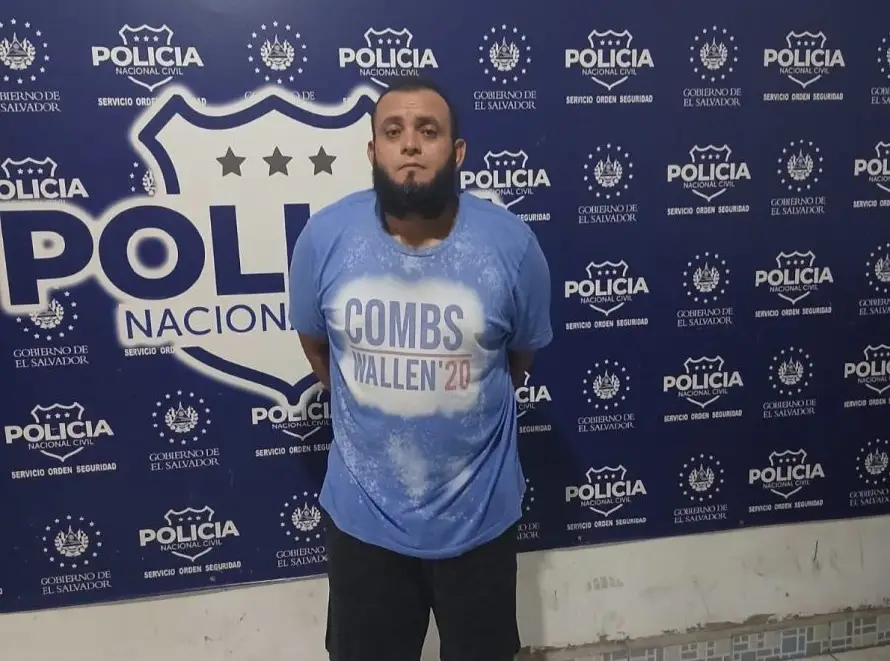 Arrestan a “Gorra”, un pandillero de la MS-13 en El Carmen, La Unión