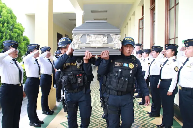 Guatemala registra 20 policías asesinados en lo que va del año