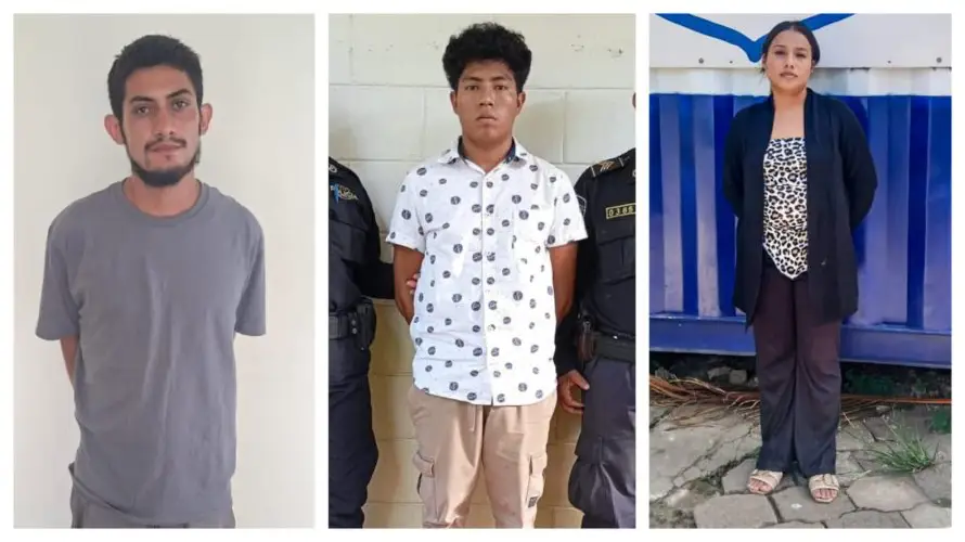 Tres presuntos pandilleros son detenidos por la PNC en Chalchuapa, Santa Tecla y La Unión