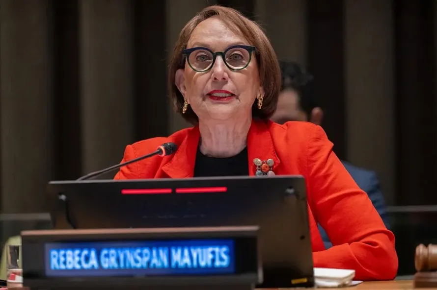 La costarricense Rebeca Grynspan lidera la primera votación para dirigir la ONU en 2027