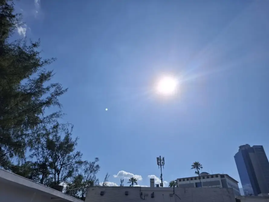 Santa Rosa de Lima registró una temperatura de 42.5 grados Celsius este jueves