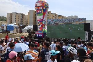 La final del Mundial, la mejor distracción para afectados por terremotos en Venezuela