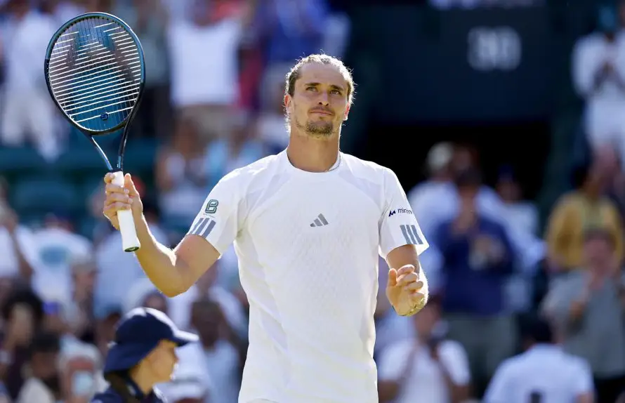 Alexander Zverev suma nueve victorias consecutivas en Grand Slam y avanza a la tercera ronda de Wimbledon
