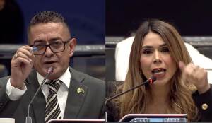 Polémica entre Marcela Villatoro y Reynaldo Cardoza por solicitud arenera sobre falta de agua potable en Valle Verde