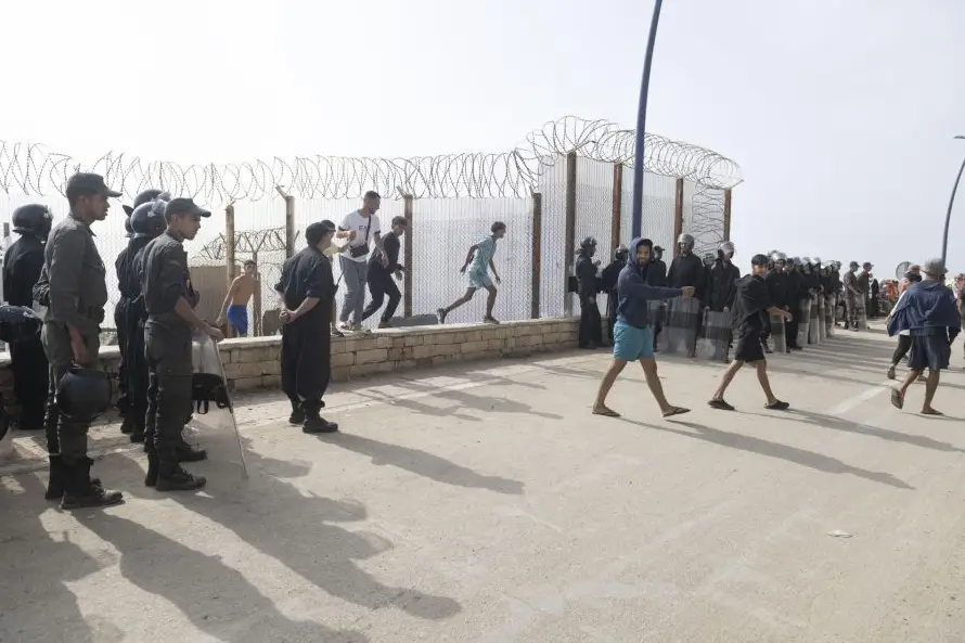 España y la UE analizan crisis migratoria marroquí en Ceuta