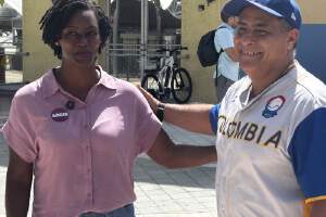 Aspirante demócrata al escaño de Marco Rubio busca el voto cubano en Miami