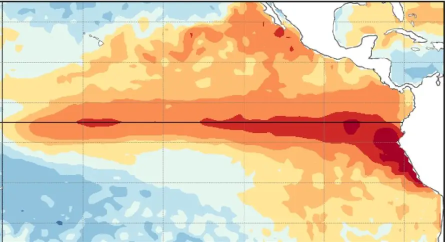 NOAA eleva al 69 % la probabilidad de un fenómeno de El Niño histórico para finales de 2026
