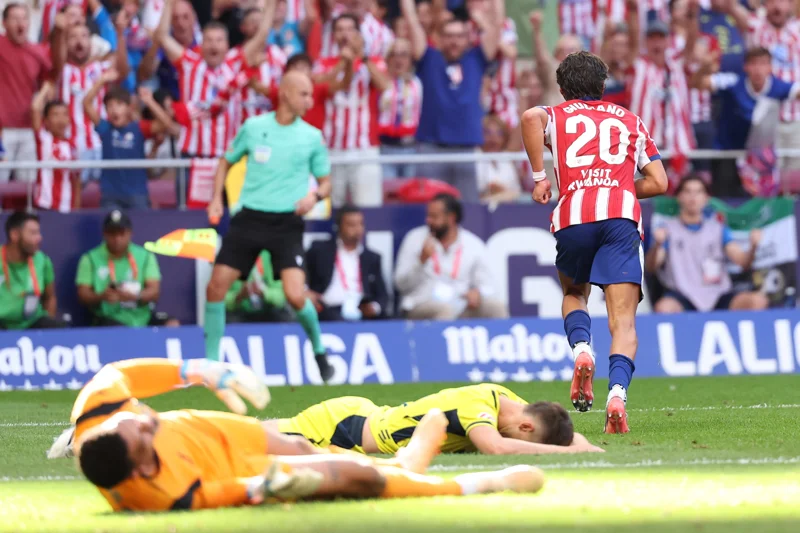 Giuliano rescata empate del Atlético de Madrid ante el Villarreal