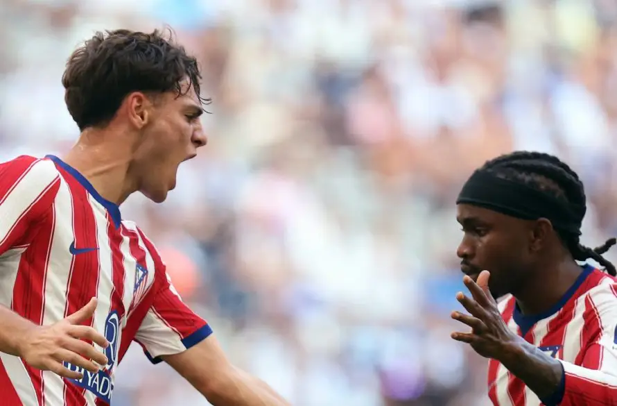 El Atlético de Madrid gana en Marsella y sin estrellas su último amistoso