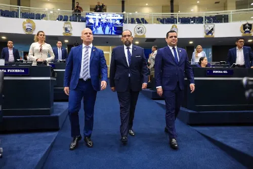 Asamblea Legislativa reelige a Sosa, Bendek y Flores como magistrados de la Corte de Cuentas