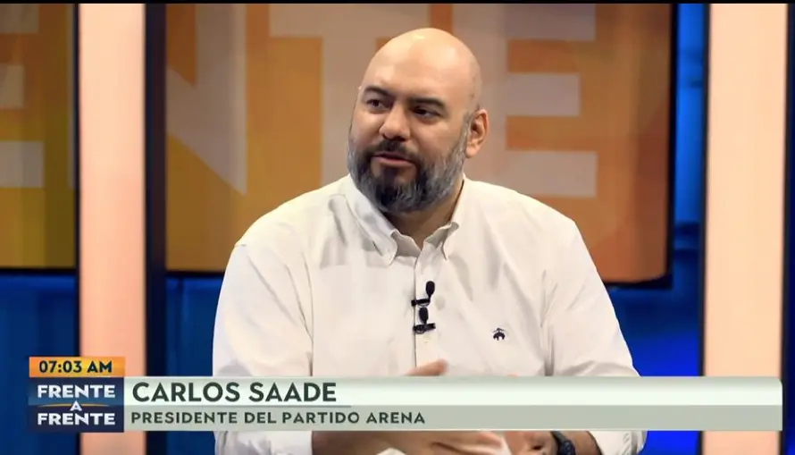 Carlos García Saade, presidente de Arena, defiende participación en presidencial 2027: “No estamos legitimando”