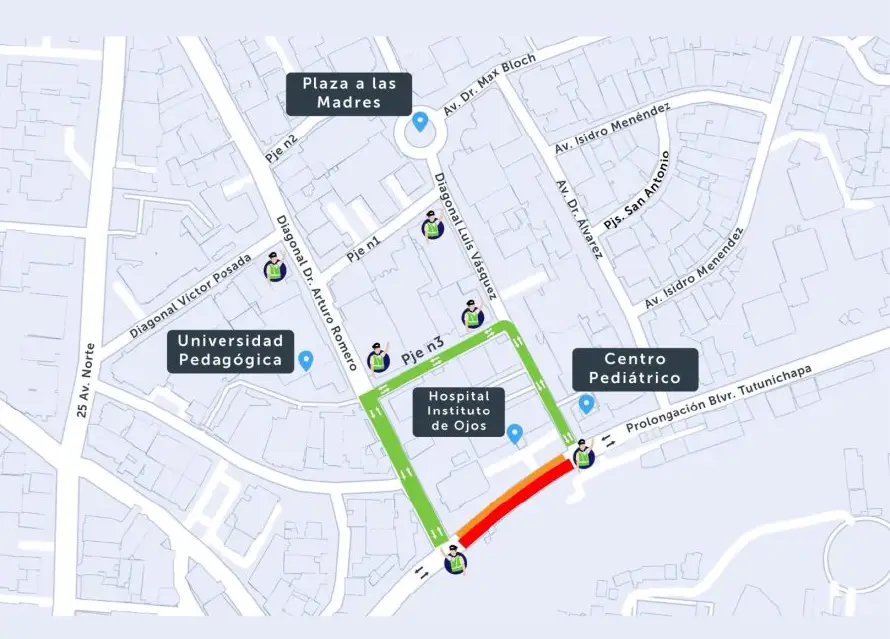 El paso por el bulevar Tutunichapa estará cerrado este martes por la instalación de una torre del metrocable
