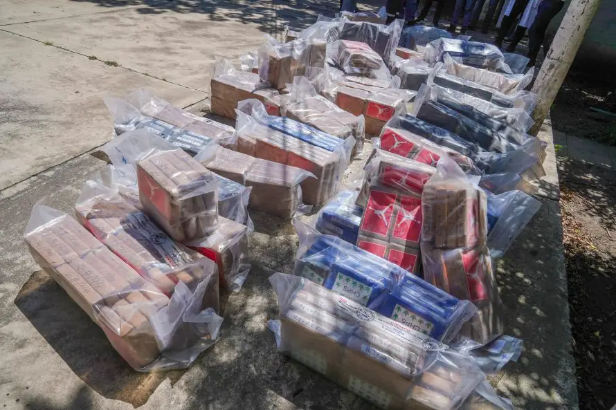 Fiscalía destruye 1,300 kilos de cocaína valorados en más de $34 millones